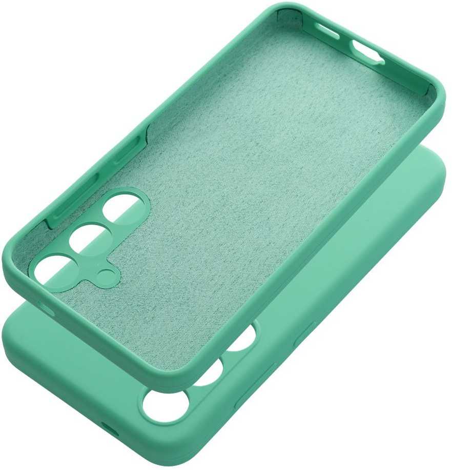 Oem Dėklas na Samsung A57 5G Silicone 2mm (camera protection) mėtų