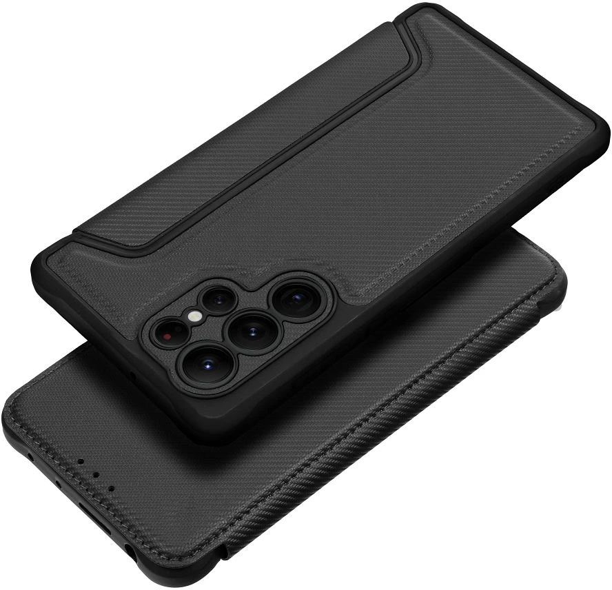 Oem Samsung Fde80 S26 FE atverčiamas dėklas skustuvui, juodas