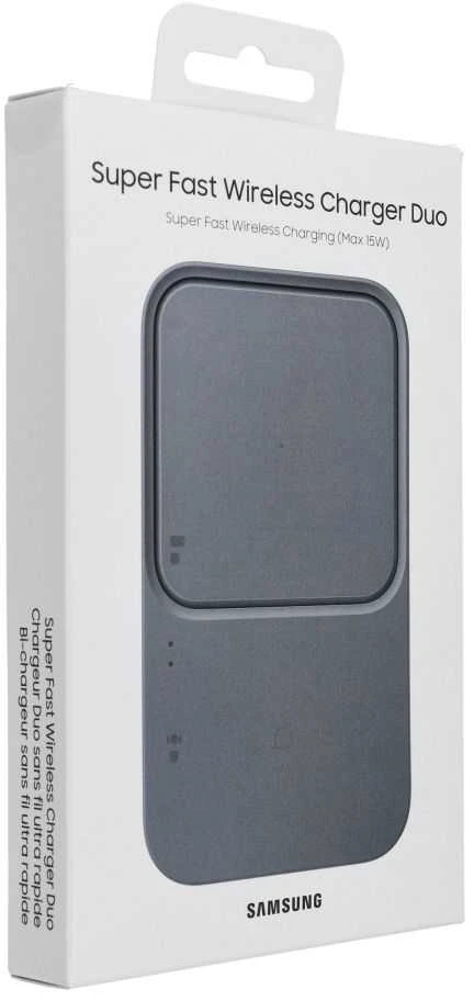 Samsung Wireless Charger Duo Pad 15W (w/o TA) Juodas