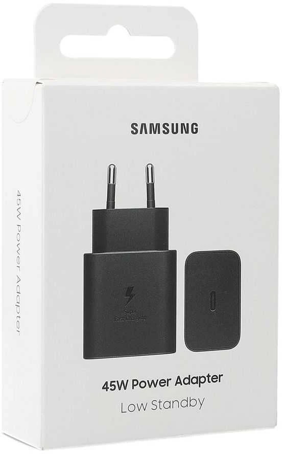 Samsung PD 45W Type-C sieninis pakrovėjas (be laido) Juodas
