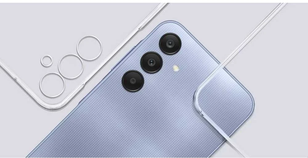 Dėklas „Samsung Galaxy A25 5G“ skaidrus dangtelis, skaidrus