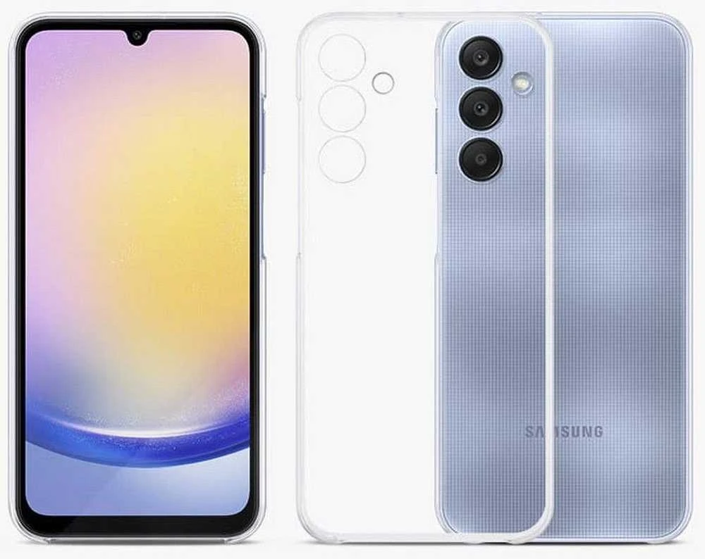 Dėklas „Samsung Galaxy A25 5G“ skaidrus dangtelis, skaidrus