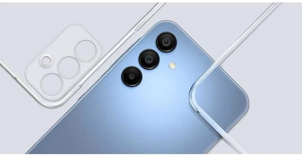 Dėklas „Samsung Galaxy A15/A15 5G“ skaidrus dangtelis, skaidrus