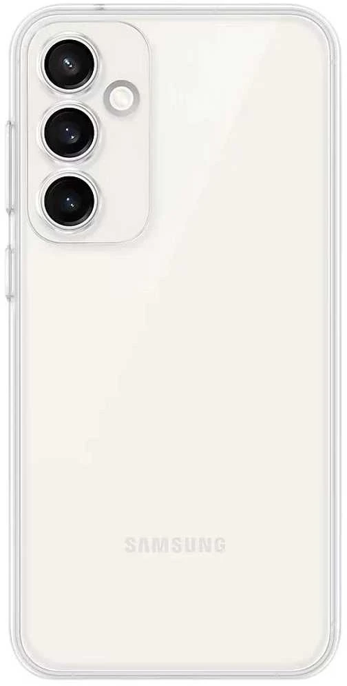 Dėklas QS711CTE skaidrus dangtelis Samsung Galaxy S23 FE, skaidrus