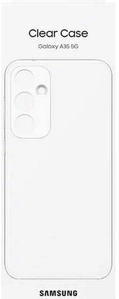 Dėklas „Samsung Galaxy A35“ skaidrus dangtelis, skaidrus