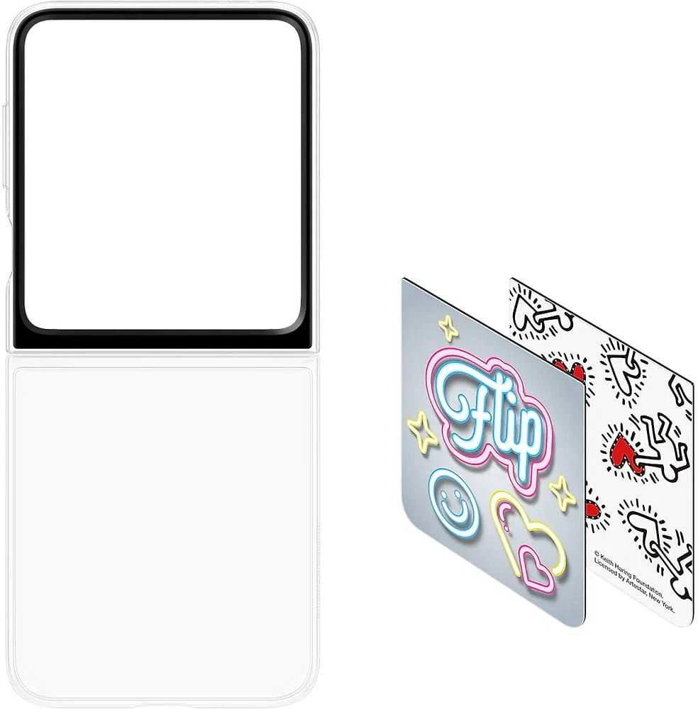 ZF741CTEGWW Flipsuit dėklas Samsung Galaxy Flip6 (skaidrus)