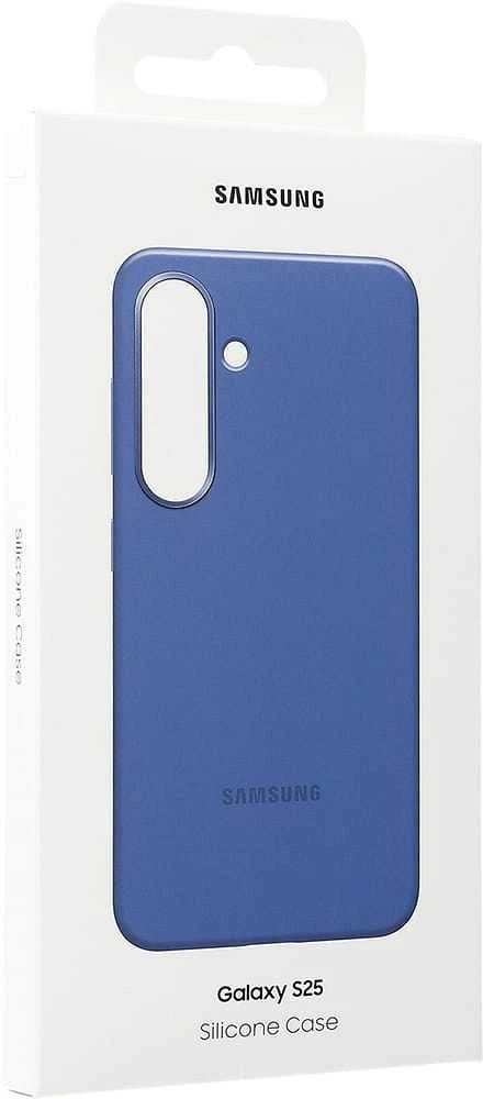Dėklas Samsung Galaxy S25 Silicone Cover Mėlyna