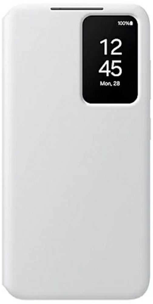 Samsung Galaxy S24+ Smart View piniginės dėklas Baltas
