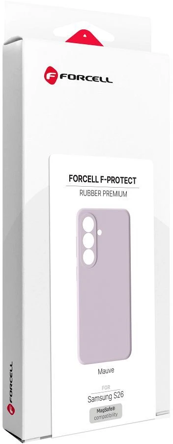 Dėklas Pranešimai apie „Samsung S26 Forcell F-Protect Rubber Premium“, suderinamą su „MagSafe žalias 0INT“