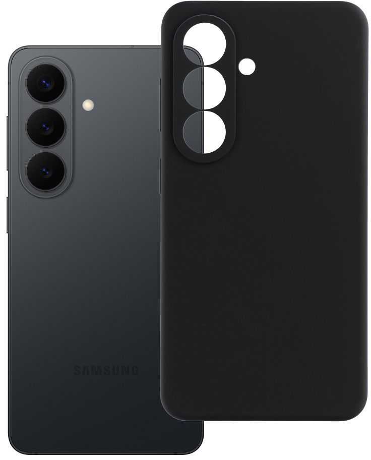 Dėklas na Samsung S26 Forcell F-Protect Rubber Premium zgodne su MagSafe juoda 0INT