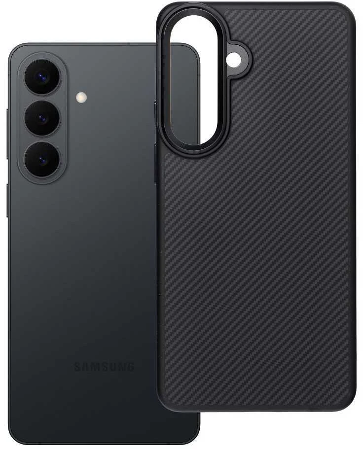 Oem Dėklas na Samsung S26 PLUS Carbon Elite Mag Cover zgodne su MagSafe juoda