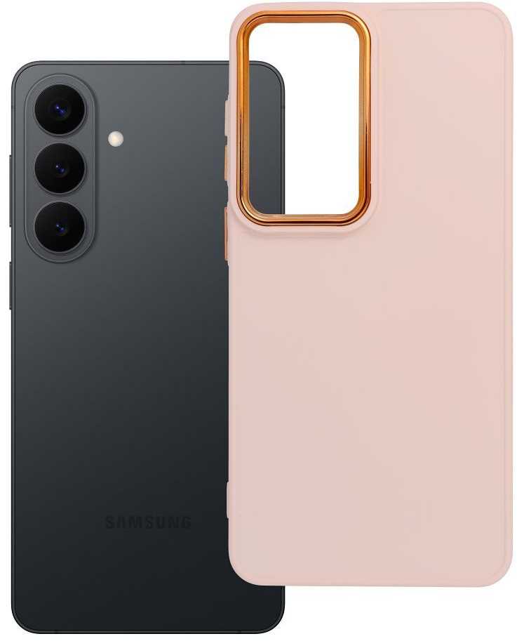 Oem Dėklas na Samsung S26 PLUS Frame pudra rožinė