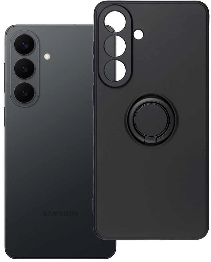 Oem Dėklas na Samsung S26 PLUS Silicone Ring juoda