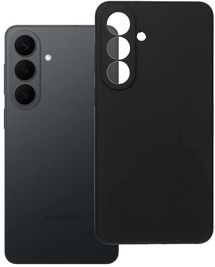 Oem Dėklas na Samsung S26 PLUS Silicone 2mm (camera protection) juoda