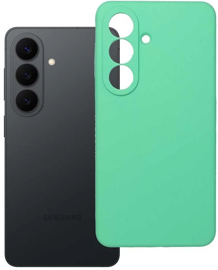 Oem Dėklas na Samsung S26 Silicone 2mm (camera protection) mėtų