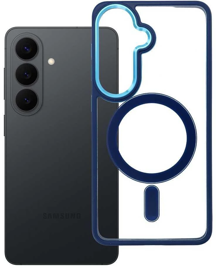 Oem Dėklas na Samsung S26 Color Edge Mag Cover zgodne su MagSafe mėlyna