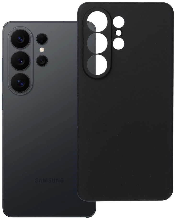 Oem Dėklas na Samsung S26 ULTRA Silicone 2mm (camera protection) juoda