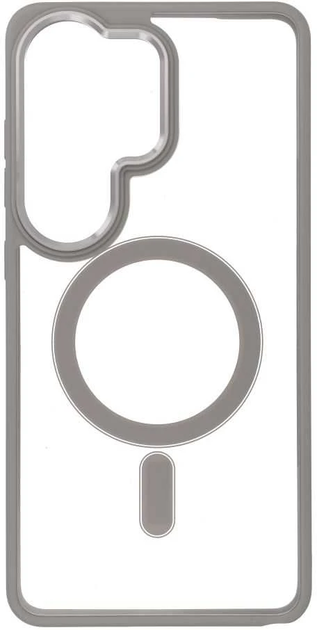 Oem Dėklas na Samsung S26 ULTRA Color Edge Mag Cover zgodne su MagSafe tytanowe pilka