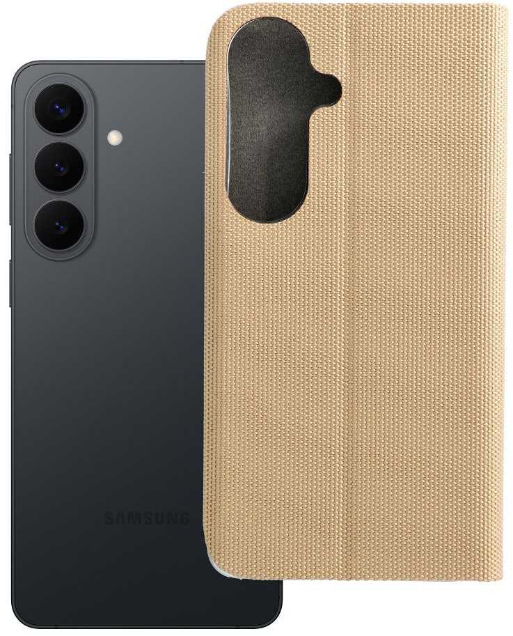 Oem Dėklas su klapką na Samsung S26 Sensitive Book auksinė