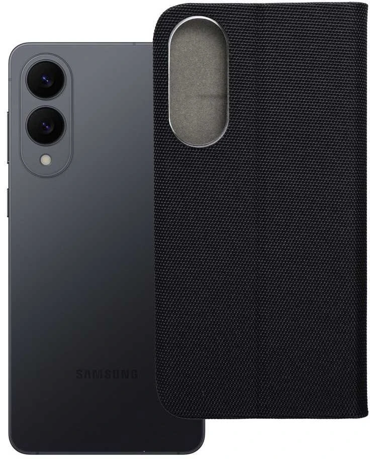 Oem SENSITIVE Book dėklas skirtas Samsung Galaxy S25 Edge juodos spalvos