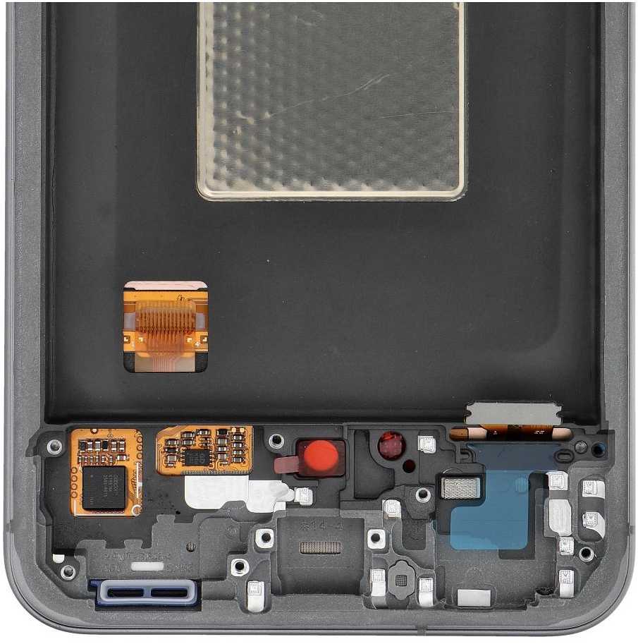 „ServicePack“ LCD ekranas, skirtas „SAMSUNG A56 5G A566B“ grafito spalvos GH82-36829A
