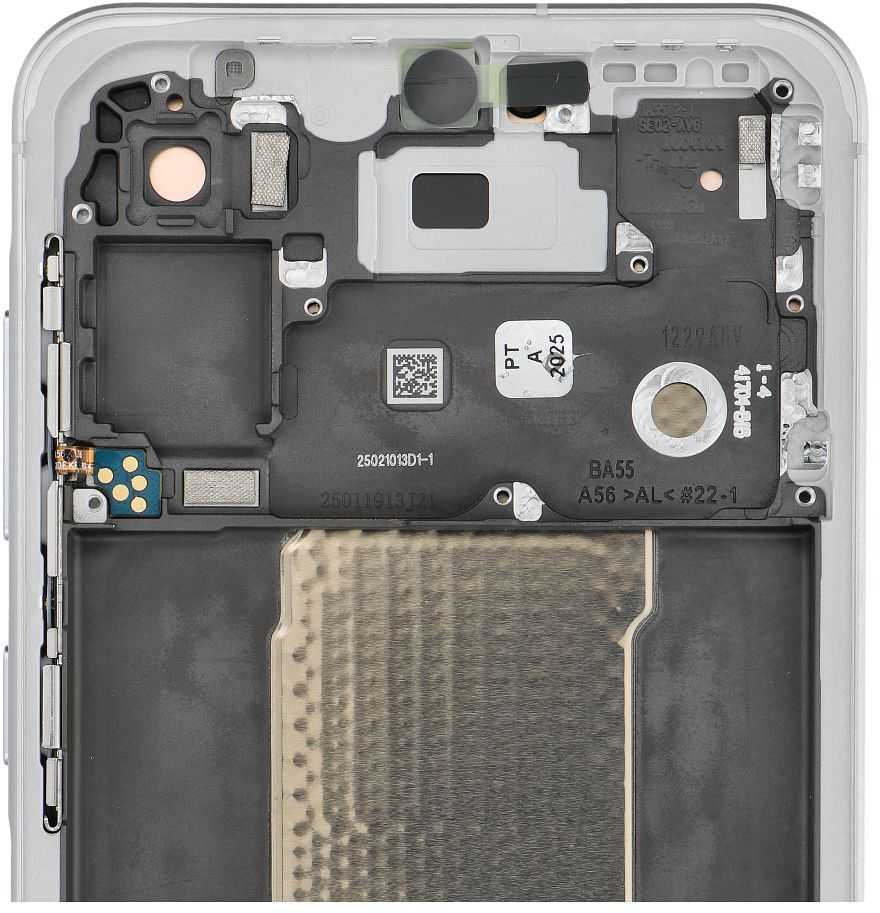 „ServicePack“ LCD ekranas, skirtas „SAMSUNG A56 5G A566B“, pilkas GH82-36829B