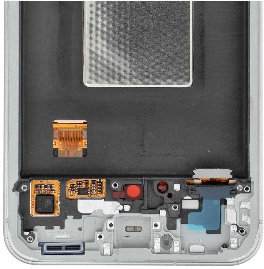 Dėklas „ServicePack“ LCD ekranas, skirtas „SAMSUNG A56 5G A566B“, žalias GH82-36829C