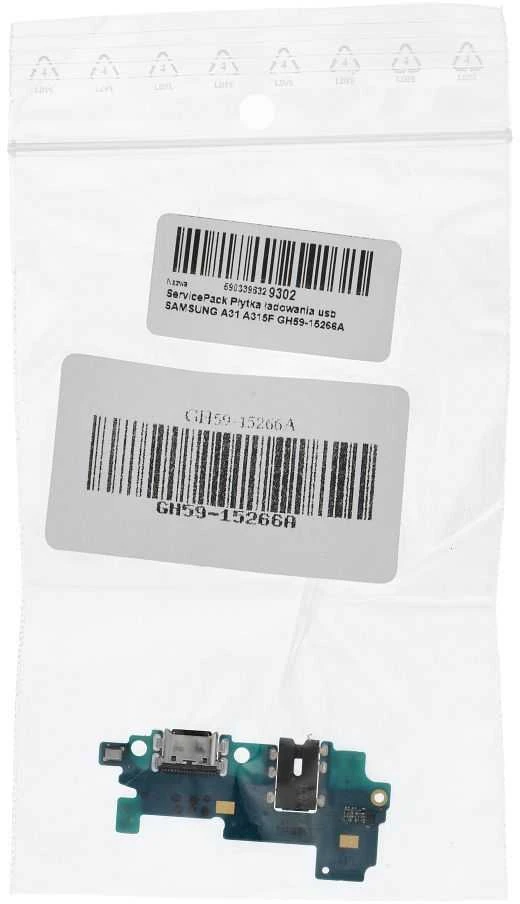 „ServicePack“ USB įkrovimo plokštė SAMSUNG A31 A315F GH59-15266A