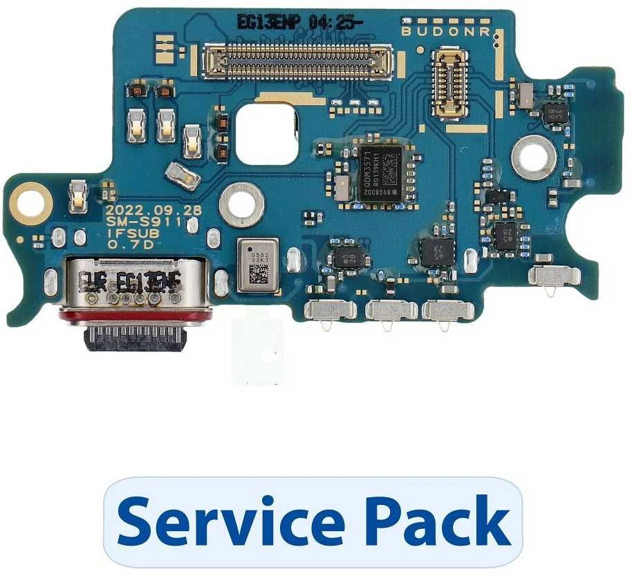 „ServicePack“ USB įkrovimo plokštė SAMSUNG S23 S911B GH96-15629A