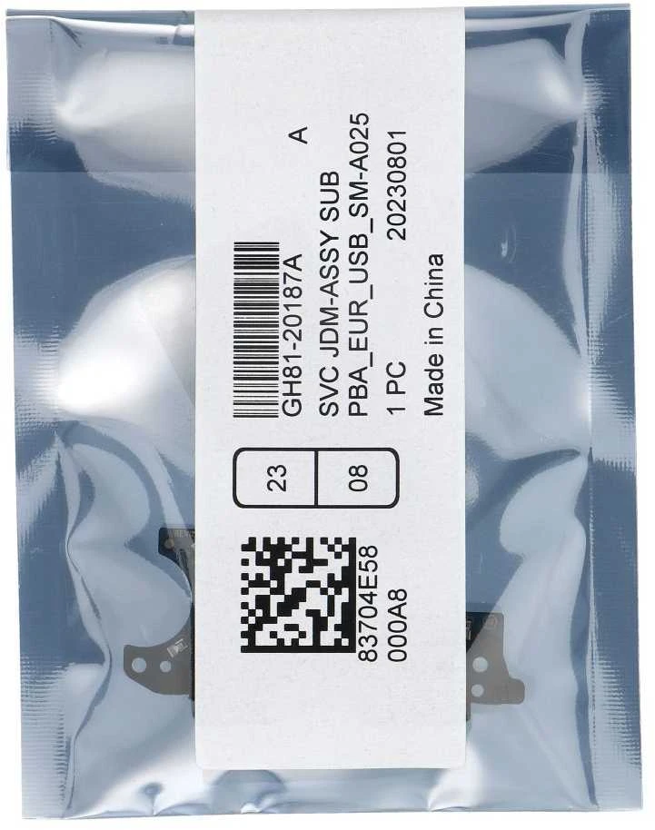 „ServicePack“ USB įkrovimo plokštė SAMSUNG A02s A025G GH81-20187A