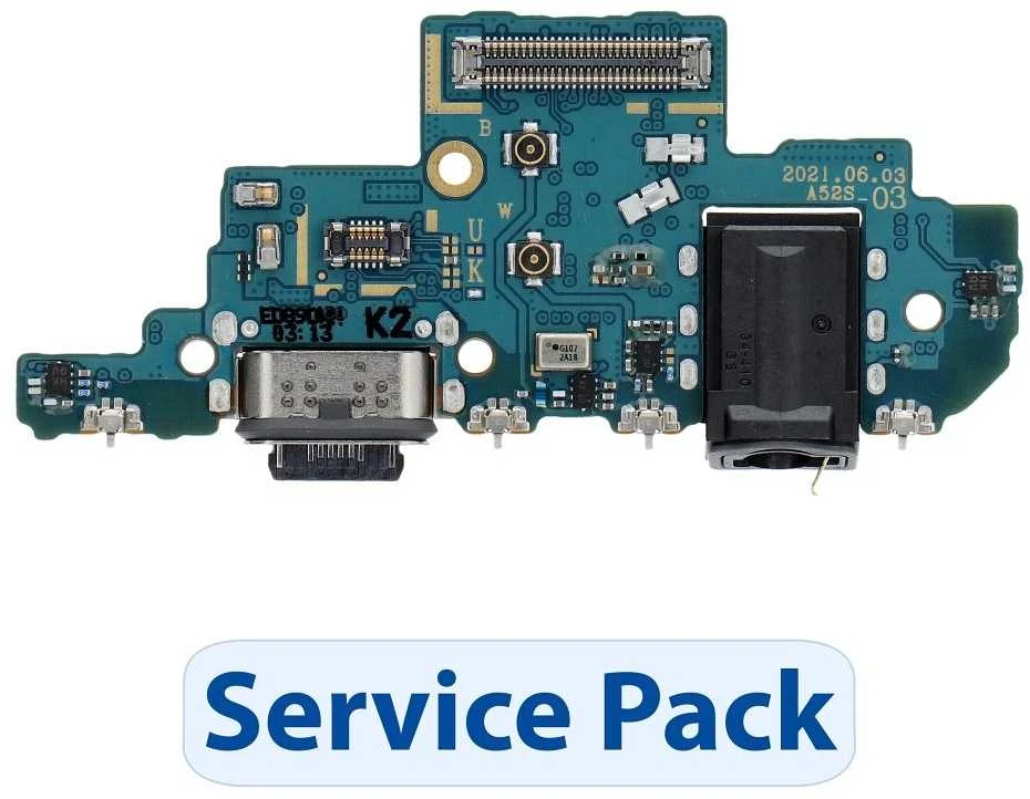 „ServicePack“ USB įkrovimo plokštė SAMSUNG A52S A528B (K2 versija) GH96-14860A