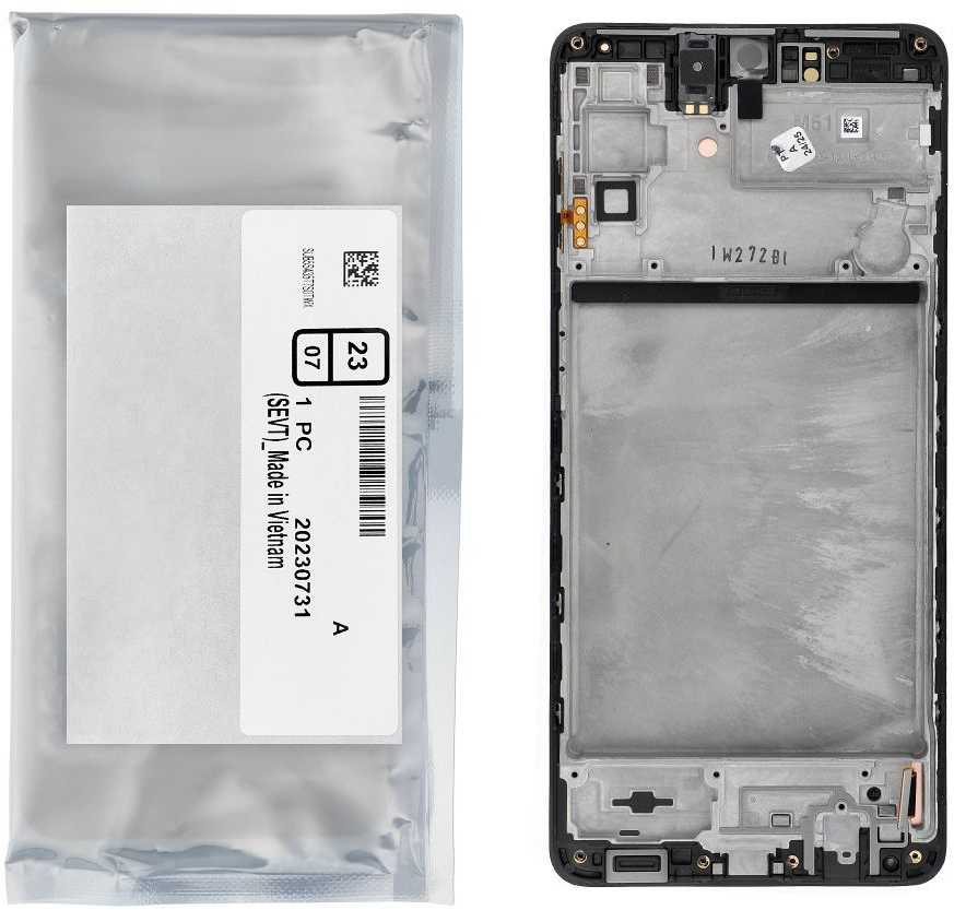„ServicePack“ LCD ekranas, skirtas SAMSUNG M51 M515F GH82-23568A