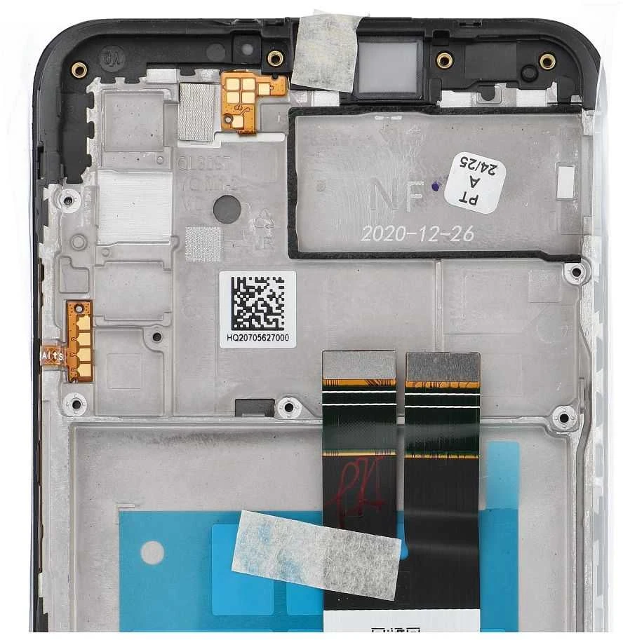 Dėklas „ServicePack“ LCD ekranas SAMSUNG A02s A025G GH81-20181A