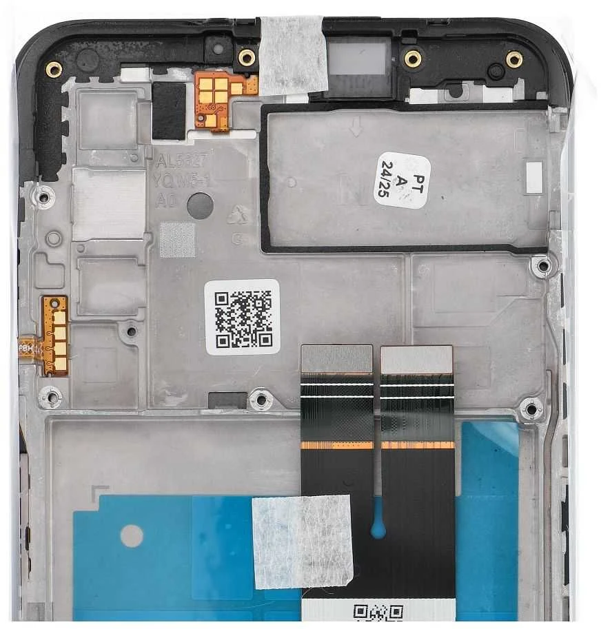 Dėklas „ServicePack“ LCD ekranas SAMSUNG A03s A037G GH81-21233A