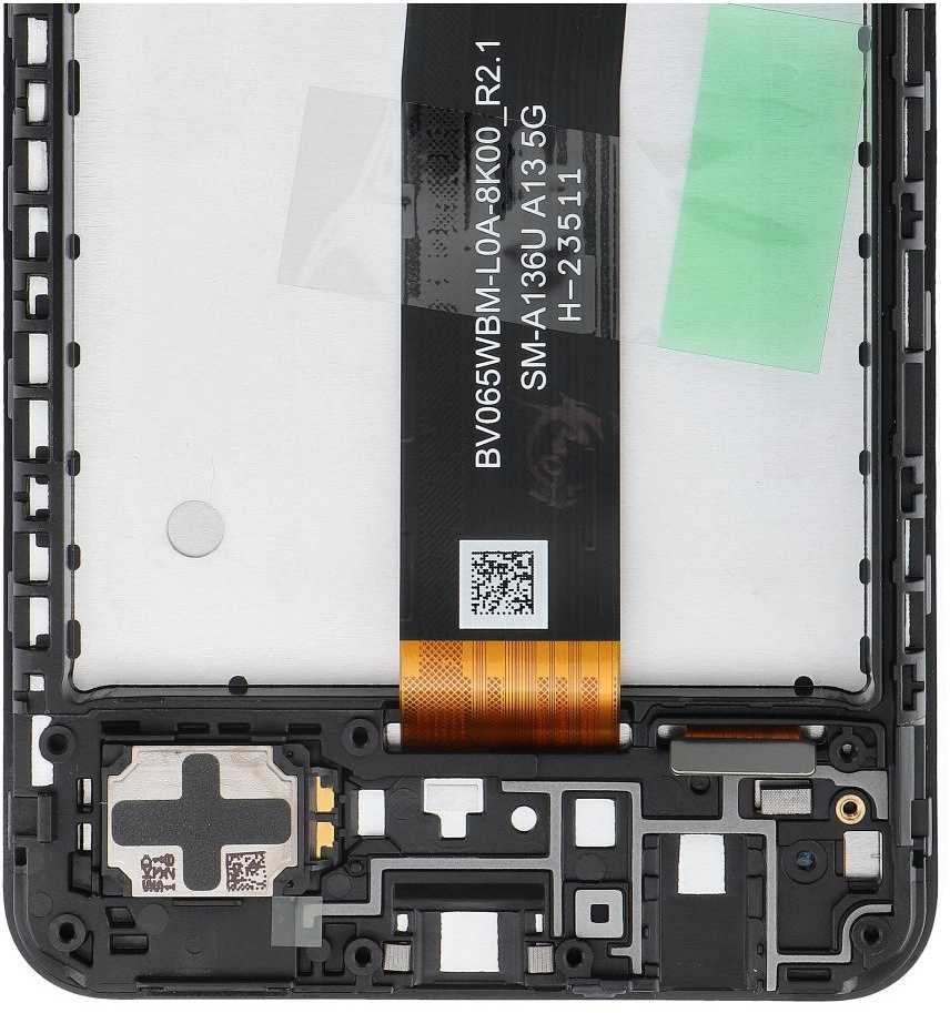 „ServicePack“ LCD ekranas SAMSUNG A13 5G A136B GH82-29077A