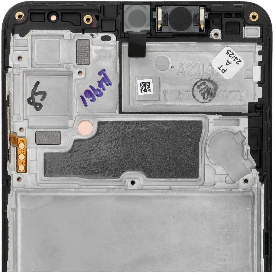 Samsung A22 ekrano vidine dalis