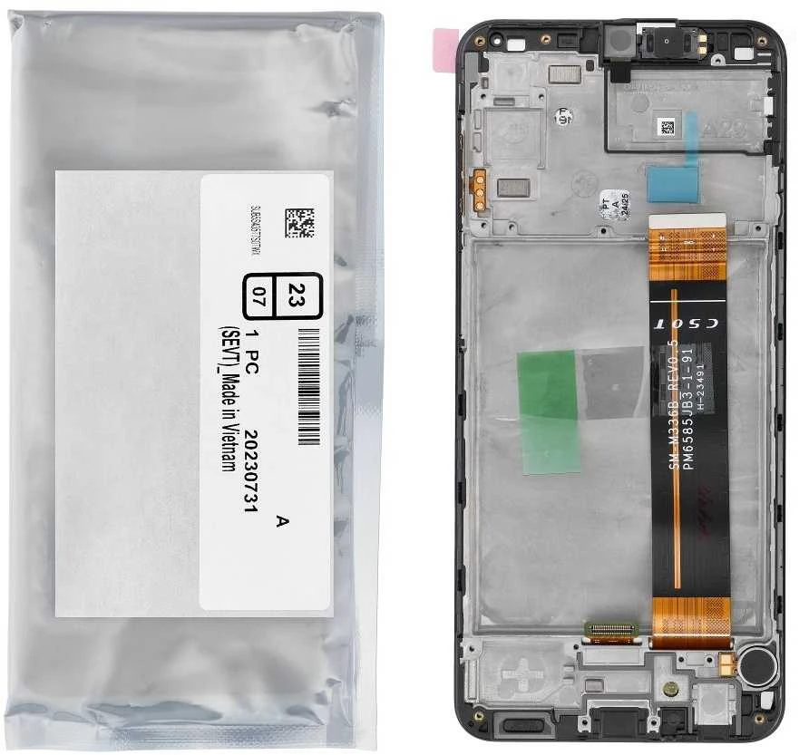 „ServicePack“ LCD ekranas SAMSUNG A23 4G A235F GH82-28563A