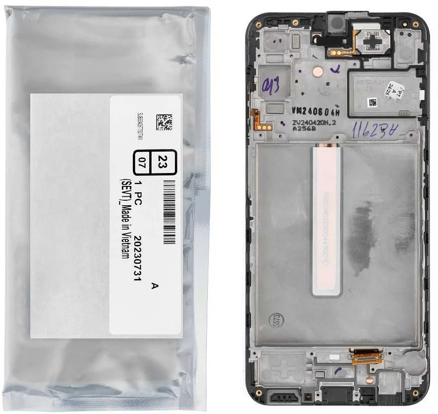 „ServicePack“ LCD ekranas SAMSUNG A25 5G A256B GH82-33215A