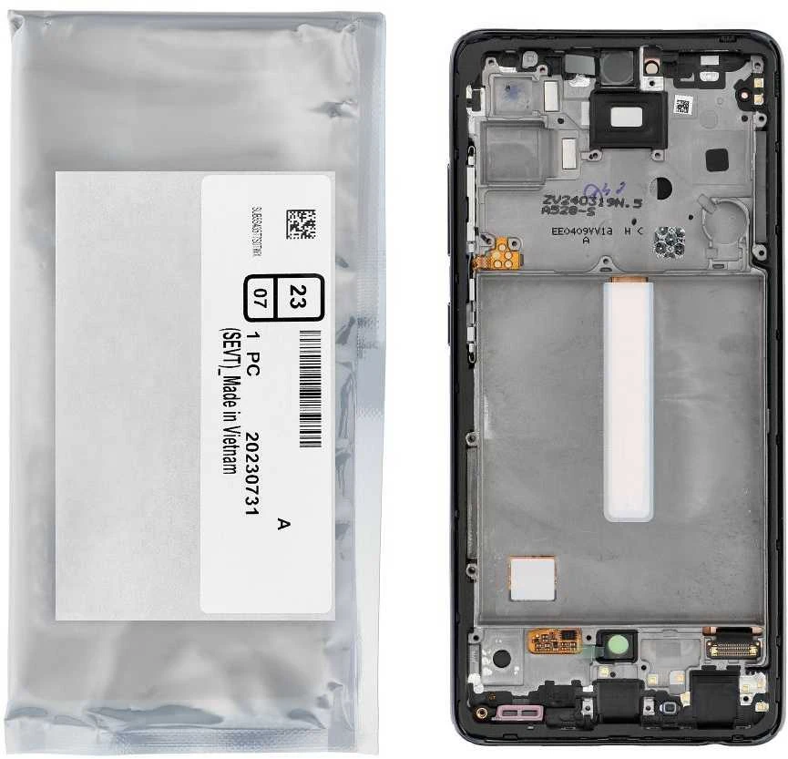 „ServicePack“ LCD ekranas SAMSUNG A52S 5G A528B GH82-26861A