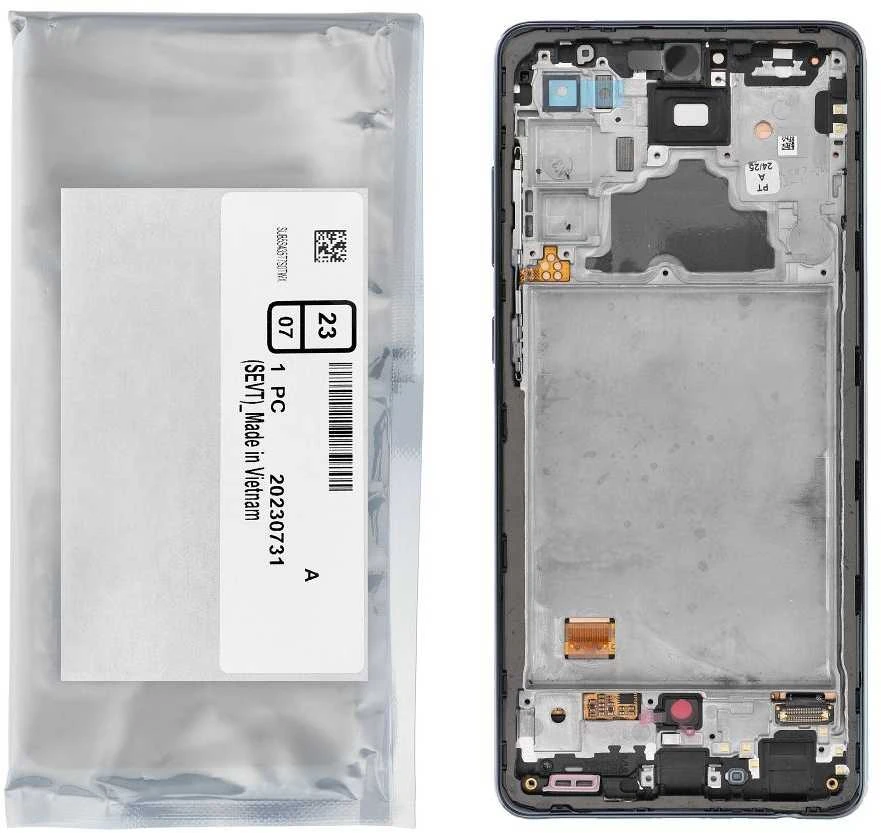„ServicePack“ LCD ekranas SAMSUNG A72 A725F GH82-25460A