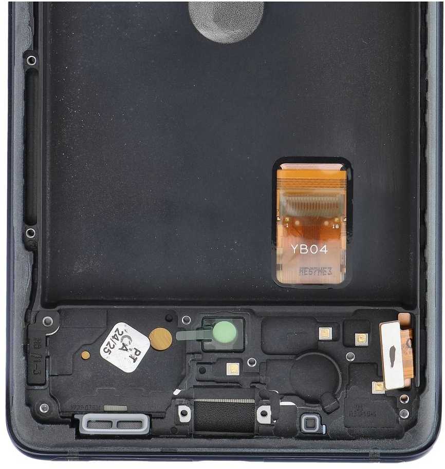 Mėlyna „ServicePack“ LCD ekranas SAMSUNG S20 FE 4G 5G GH82-24219A mėlynas