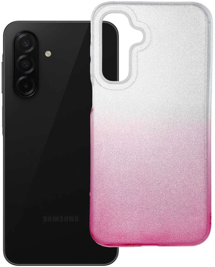 Oem SHINING Dėklas skirtas Samsung Galaxy A26 5G skaidrus rožinės spalvos