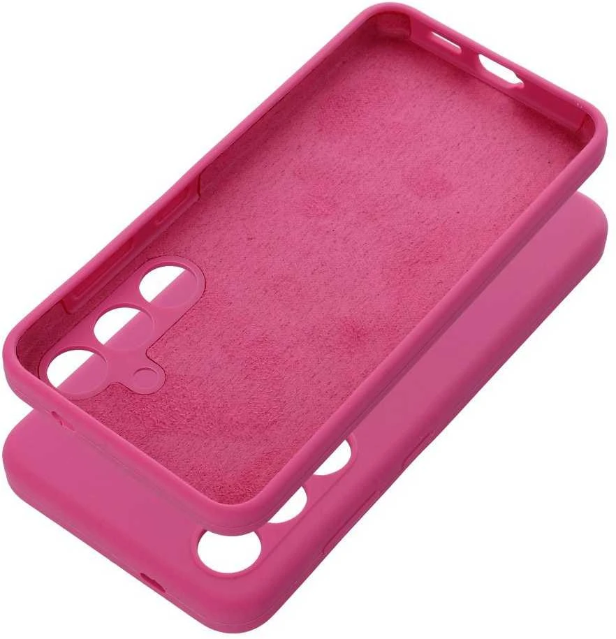 Oem Dėklas na Samsung S26 PLUS Silicone 2mm (camera protection) rožinė