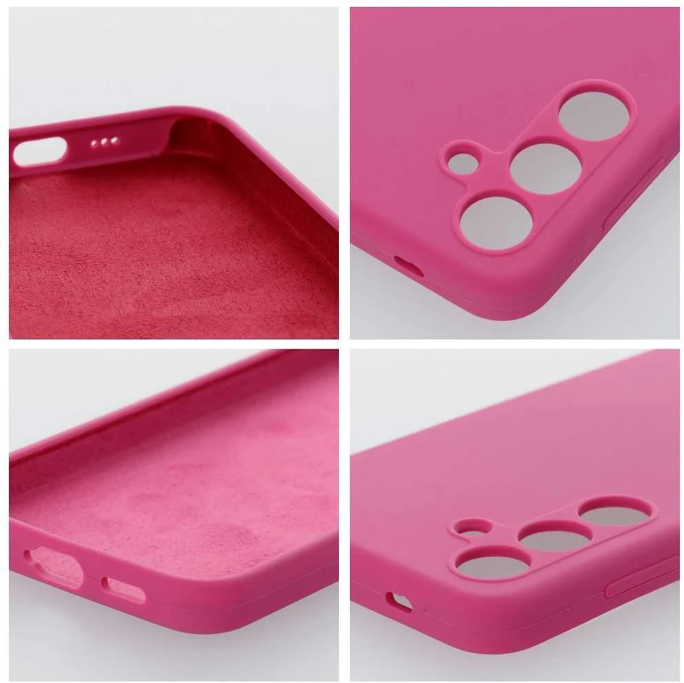 Oem Dėklas na Samsung S26 PLUS Silicone 2mm (camera protection) rožinė