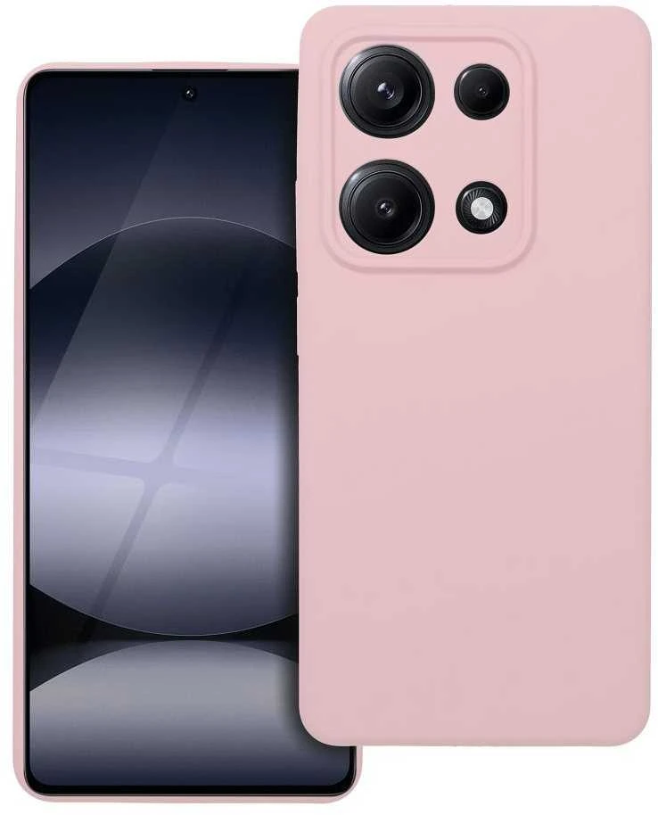 Oem Silikoninis 2 mm dėklas XIAOMI REDMI NOTE 14S, rausvos spalvos