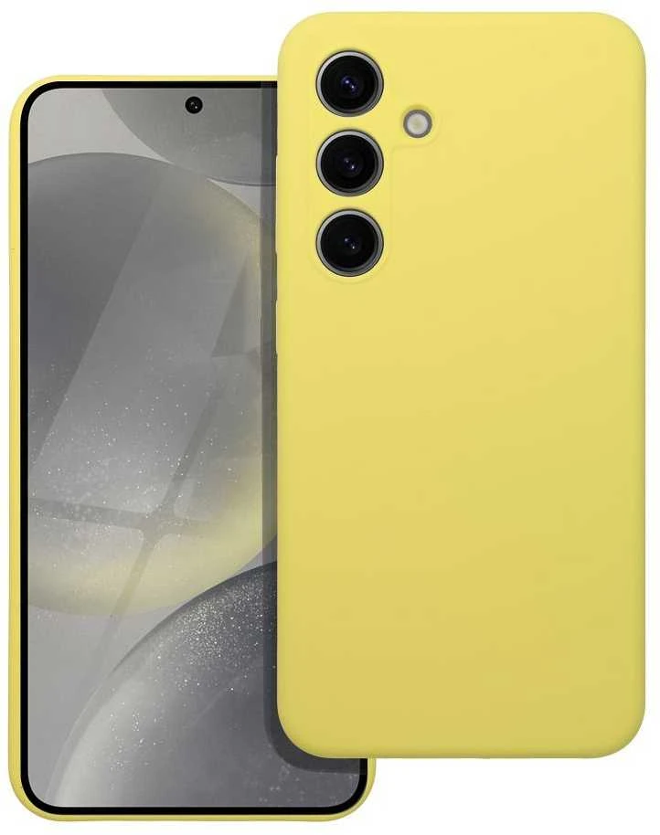 Oem Silikoninis 2 mm dėklas XIAOMI REDMI NOTE 14S, geltonas