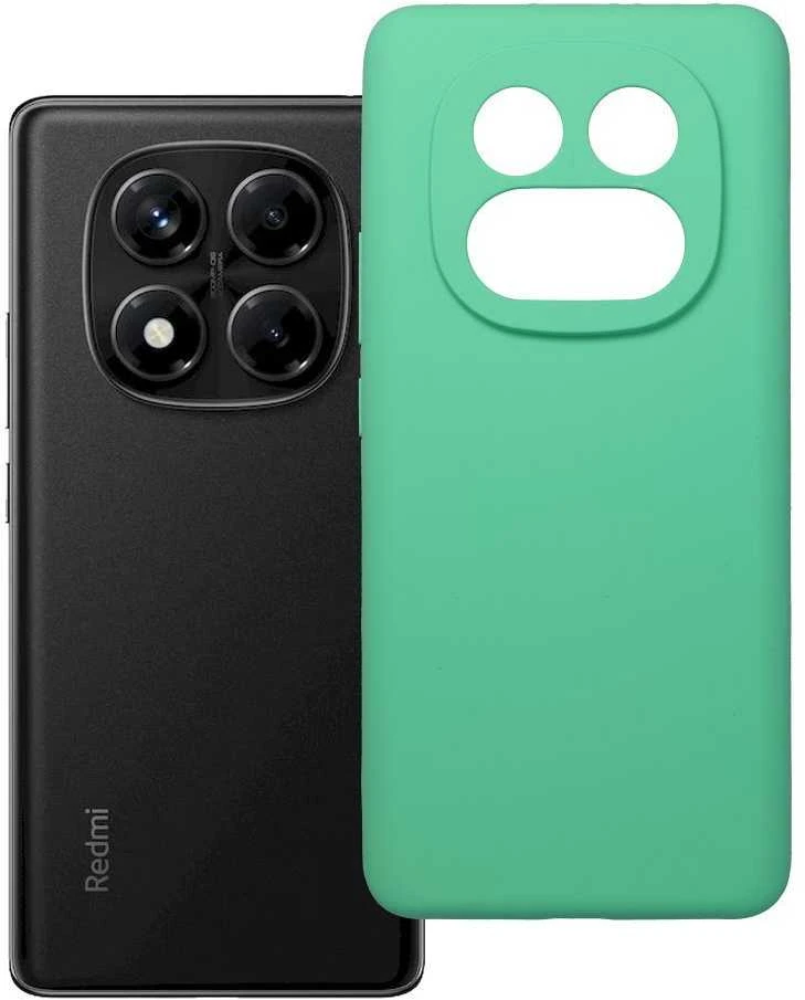 Oem Dėklas SILICONE 2mm skirtas Xiaomi Redmi NOTE 14 Pro 4G mint