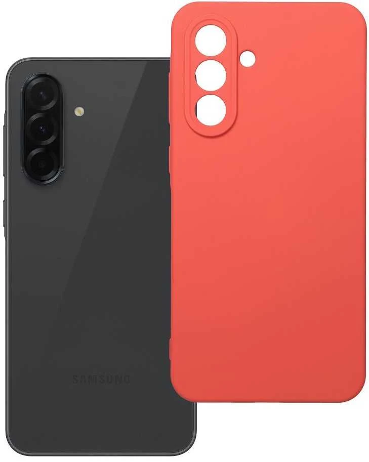 Oem SILICONE dėklas skirtas Samsung Galaxy A36 5G peach
