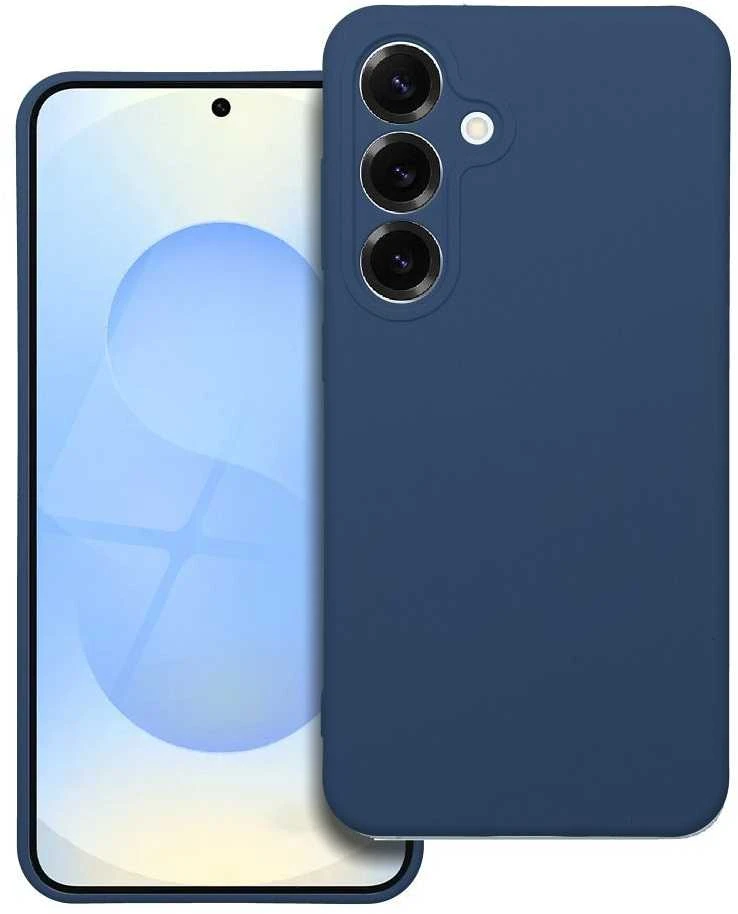 Oem SILICONE dėklas skirtas Samsung Galaxy S25 mėlynos spalvos