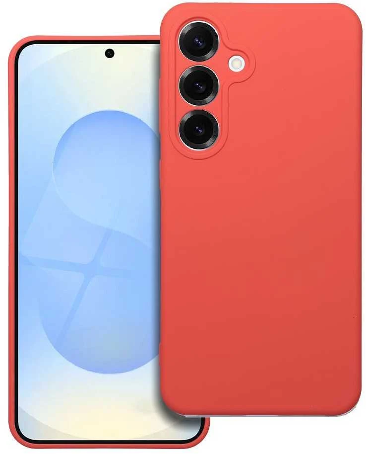 Oem SILICONE dėklas skirtas Samsung Galaxy S25 peach